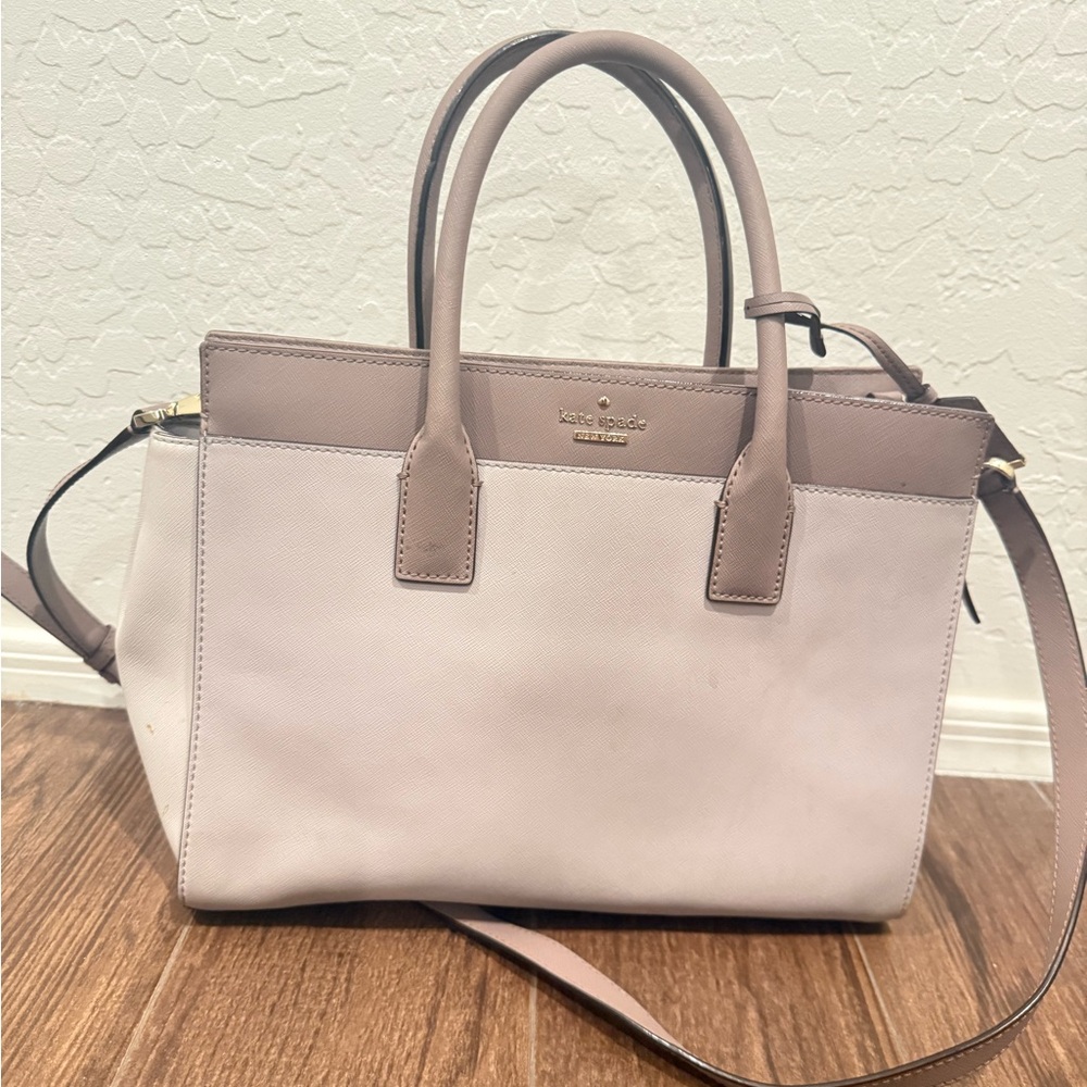 Kate Spade Two Tone Grey Purse
